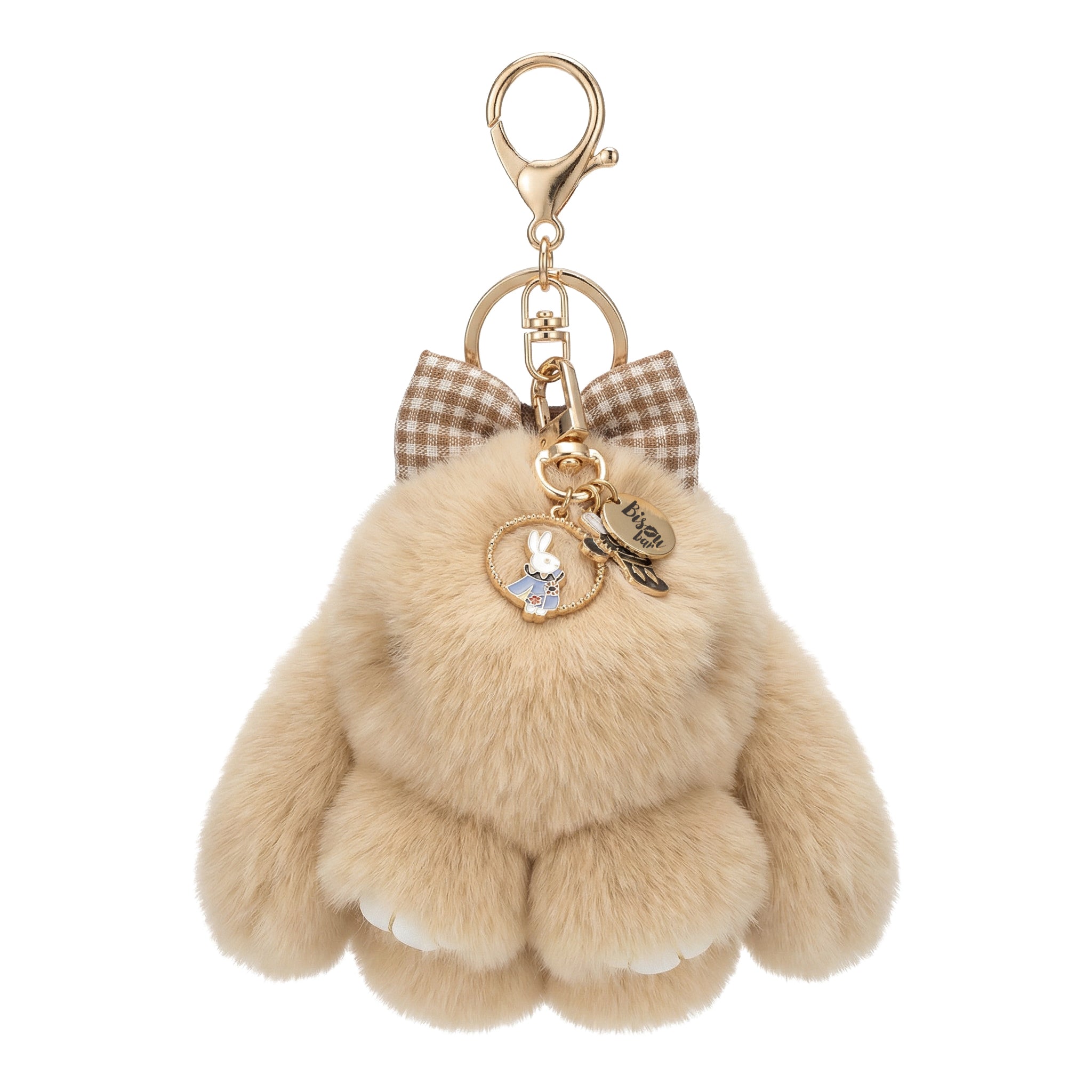 SNUGGLE BUNNY IN BROWN CHARM
