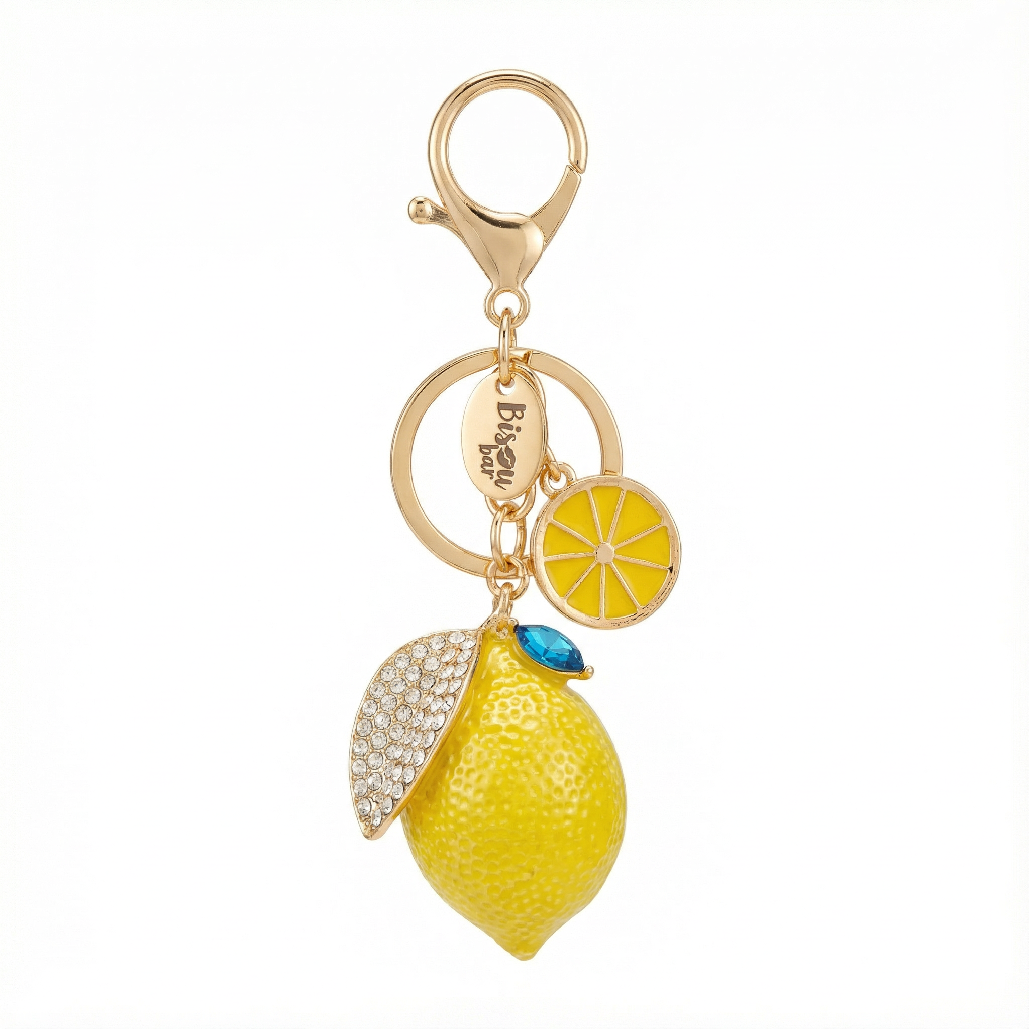 DAZZLING BIG LEMON CHARM