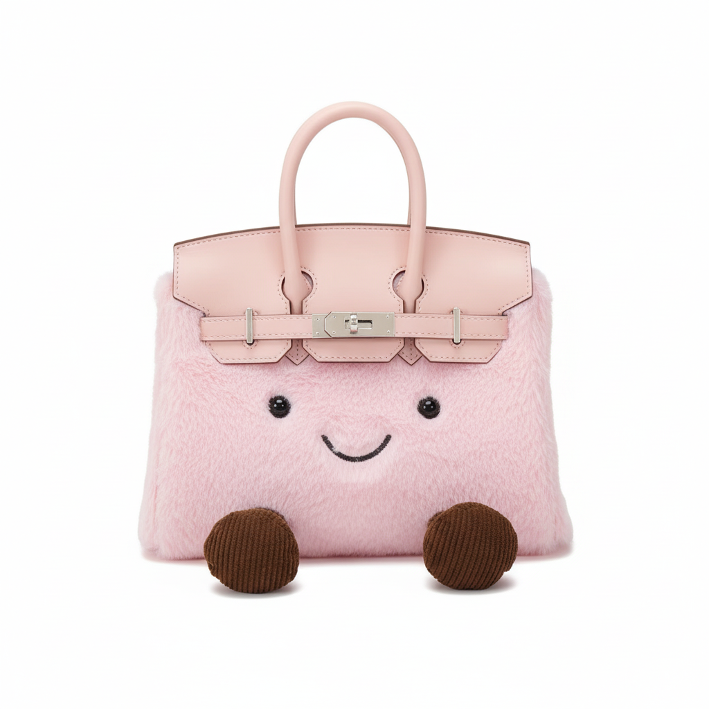 SWEETEST PLUSH JELLYKIN BROWN BAG SMALL